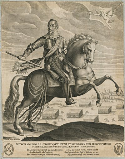 Gustavus Adolphus of Sweden by Lucas Kilian