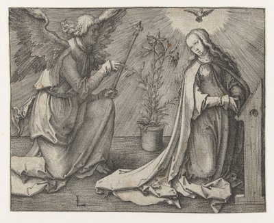 Annunciation by Lucas van Leyden