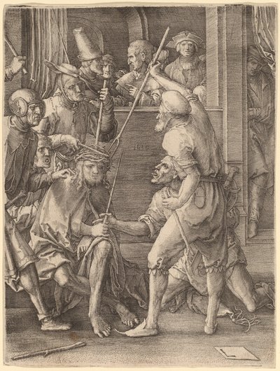 Christ Crowned with Thorns by Lucas van Leyden