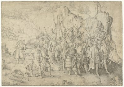 The conversion of Paul by Lucas van Leyden