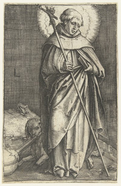 Saint Dominic by Lucas van Leyden