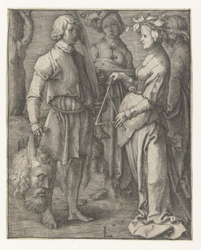 The Triumph of David by Lucas van Leyden