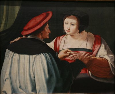 Fiancees by Lucas van Leyden