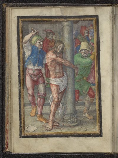 Scourging by Lucas van Leyden