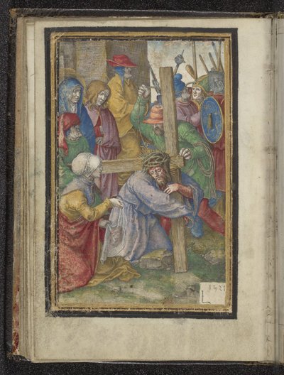 Carrying the Cross (Passion of Christ series) by Lucas van Leyden