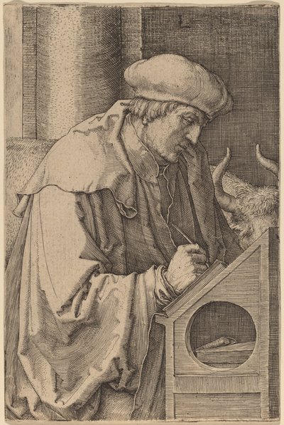 Saint Luke by Lucas van Leyden