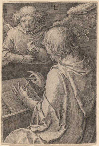Saint Matthew by Lucas van Leyden