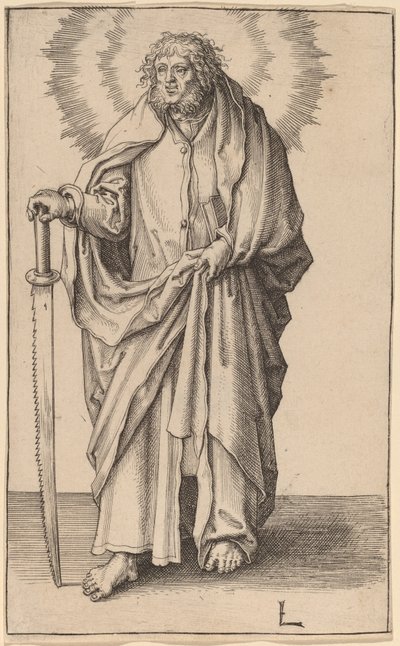 Saint Simon by Lucas van Leyden