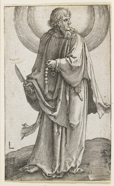 St. Bartholomew, 1510 by Lucas van Leyden