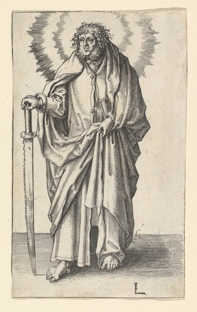 St. Simon by Lucas van Leyden