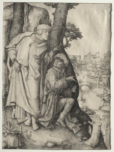 Susanna and the Two Elders by Lucas van Leyden