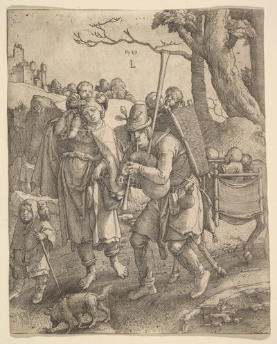 The Beggars Eulenspiegel by Lucas van Leyden