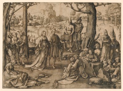 The Dance of St. Mary Magdalene by Lucas van Leyden