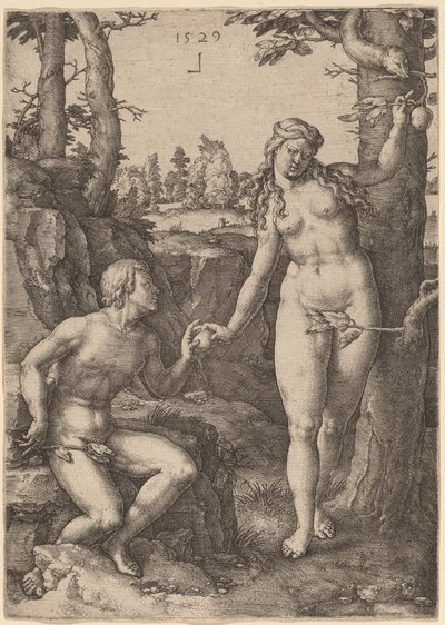 The Fall of Man by Lucas van Leyden