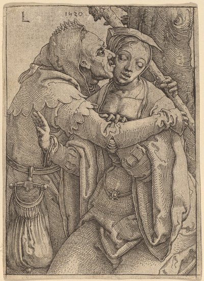 The Fool and the Woman by Lucas van Leyden