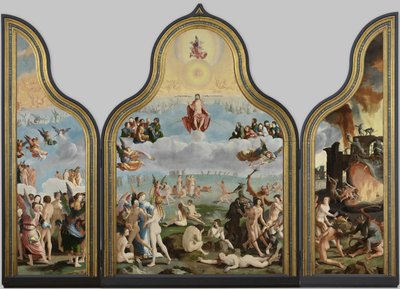 The Last Judgment by Lucas van Leyden
