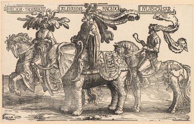 The Nine Heroes by Lucas van Leyden