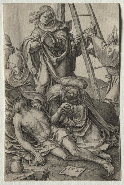 The Passion: Descent from the Cross by Lucas van Leyden