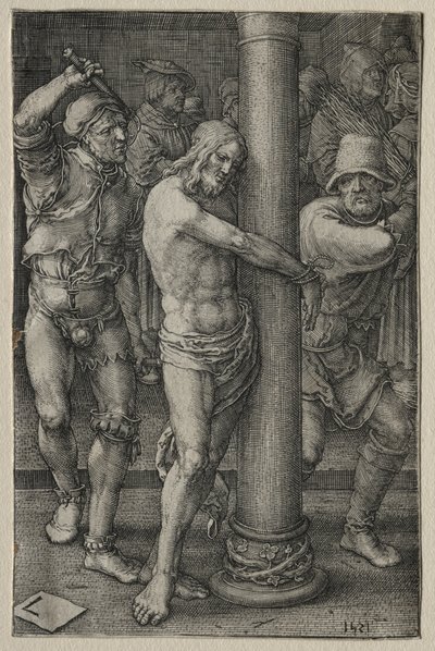 The Passion: The Flagellation by Lucas van Leyden