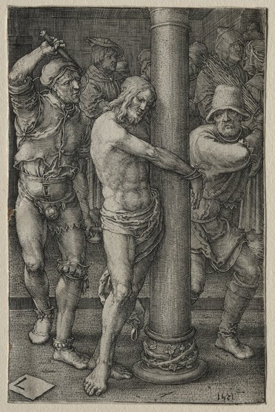 The Passion: The Flagellation by Lucas van Leyden