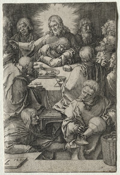 The Passion: The Last Supper by Lucas van Leyden