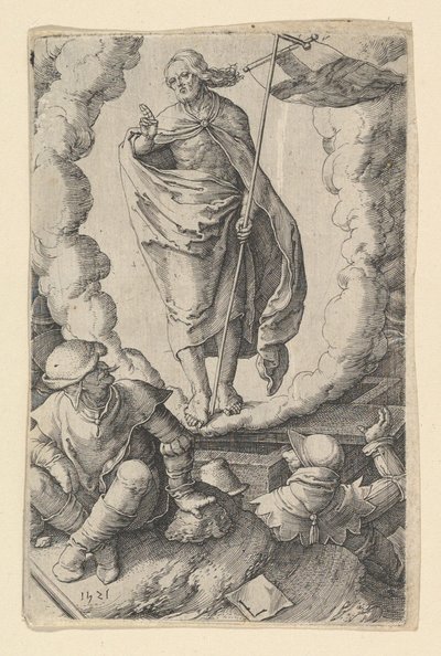 The Resurrection by Lucas van Leyden