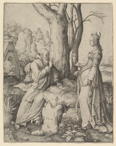 The Temptation of St. Anthony by Lucas van Leyden