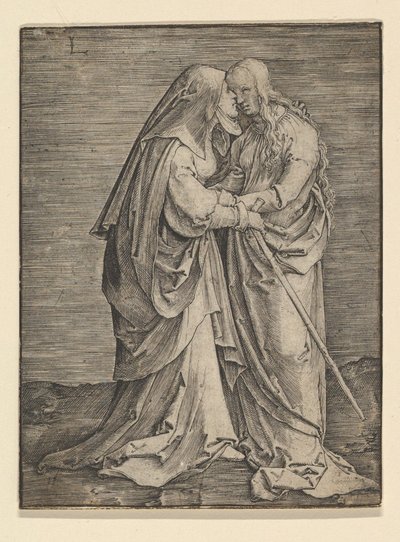 The Visitation, ca. 1516 by Lucas van Leyden
