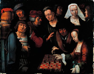 The chess players by Lucas van Leyden
