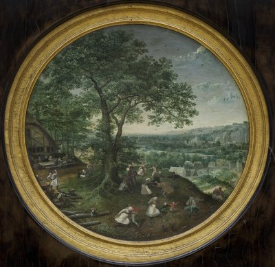 Peasants Making Merry (Kermis) by Lucas van Valckenborch