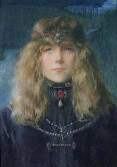Young Princess by Lucien Guirand de Scevola