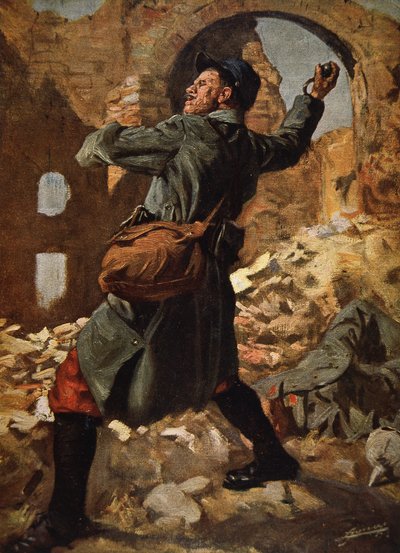 The Grenadier of 1915 by Lucien Hector Jonas