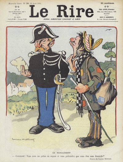 Illustration for Le Rire by Lucien Metivet