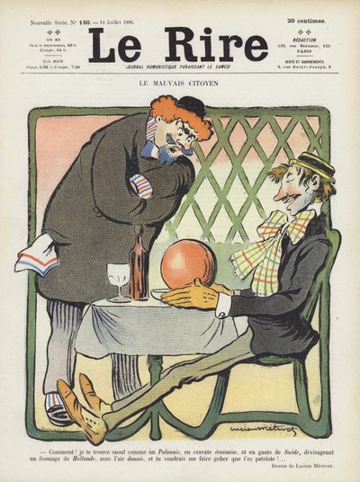 Illustration for Le Rire by Lucien Metivet