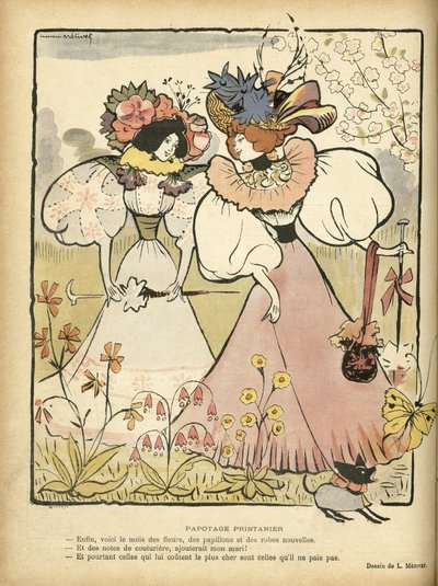 Illustration in Le Rire by Lucien Metivet