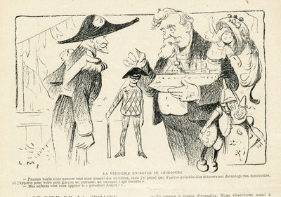 Illustration in Le Rire by Lucien Metivet