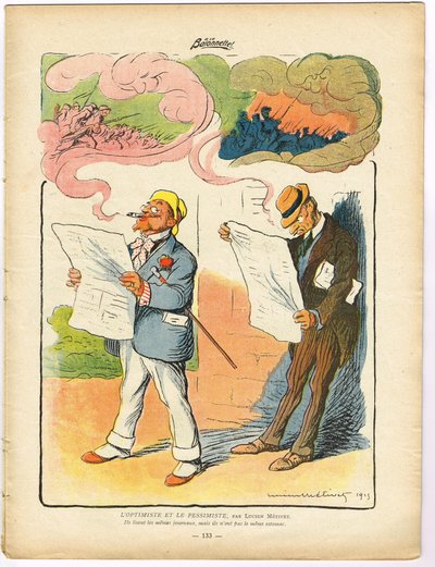 La Baionnette, Satirical in Colors by Lucien Metivet