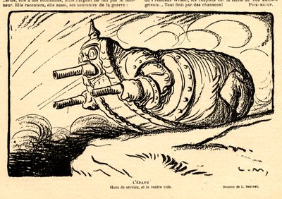 Le Rire Rouge, Satirical in Black and White by Lucien Metivet