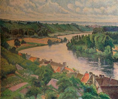 La Frette and Sartrouville by Lucien Pissaro