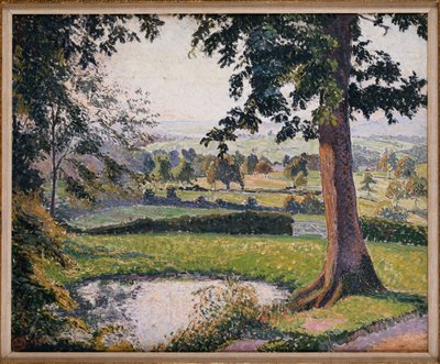 Gunville Pond, Sedgeville by Lucien Pissarro