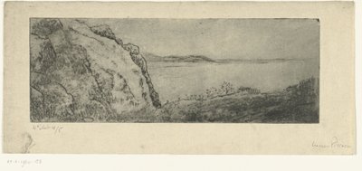 Hills by the Coast by Lucien Pissarro