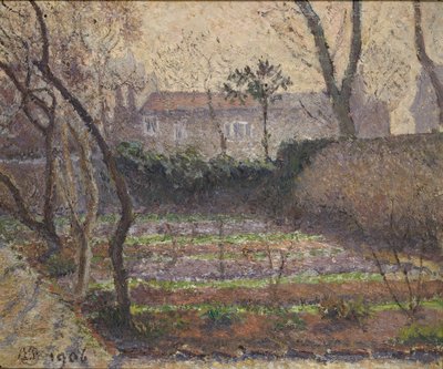 Hoar Frost, Chiswick by Lucien Pissarro