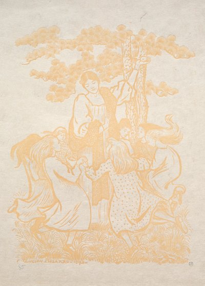 Illustration 25: La Ronde by Lucien Pissarro