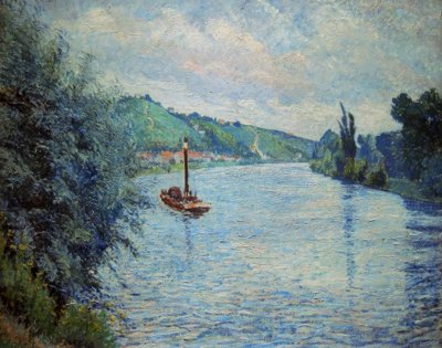 La Frette by Lucien Pissarro