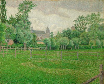 The Church of Gisors by Lucien Pissarro
