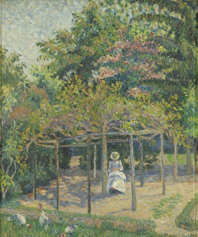 The Turkeys by Lucien Pissarro