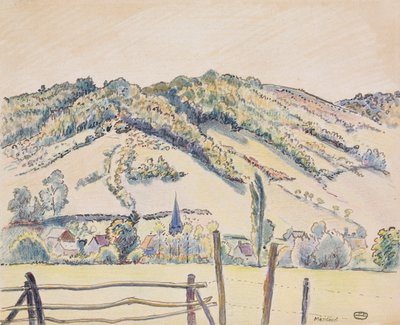 Mericourt by Lucien Pissarro