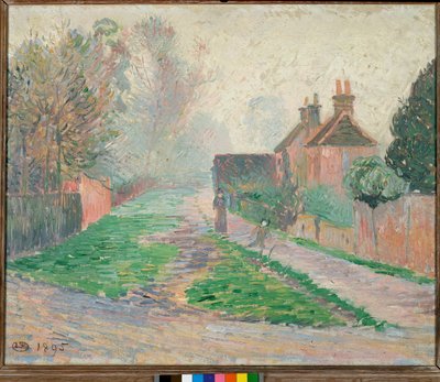 November Morning, Epping by Lucien Pissarro