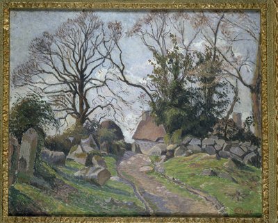 Poulfenc at Riec, 1910 by Lucien Pissarro