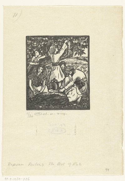 Resting Gleaners by Lucien Pissarro